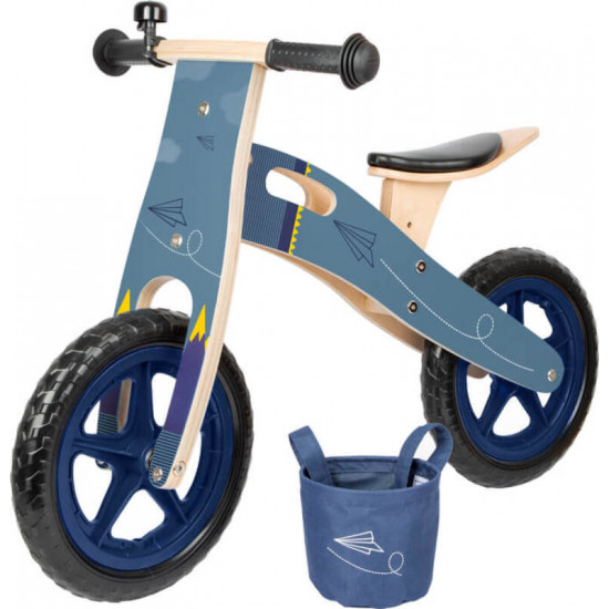 Balance Bike Blue Paper Airplane Balance Bike Blue Paper Airplane